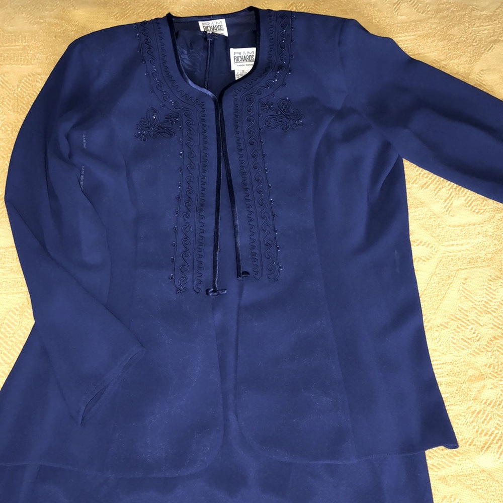 Vintage Elegant Formal Dress & Jacket